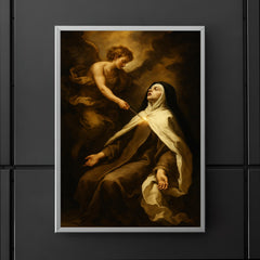 Teresa of Avila transverberation ecstasy scene poster 5