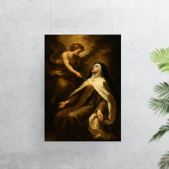 Teresa of Avila transverberation ecstasy scene poster 7