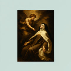 Teresa of Avila transverberation ecstasy scene poster 8