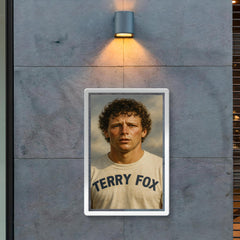 Terry Fox portrait poster 2