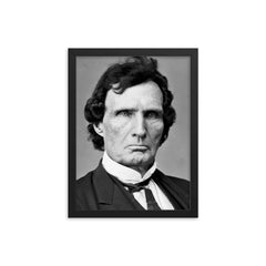 Thaddeus Stevens framed print on a plain backdrop in size 12"x16".