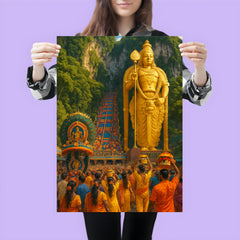 Thaipusam Batu Caves Malaysia poster 3