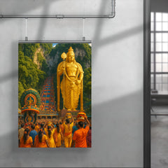 Thaipusam Batu Caves Malaysia poster 4