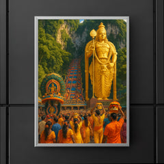 Thaipusam Batu Caves Malaysia poster 5