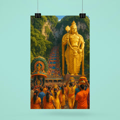 Thaipusam Batu Caves Malaysia poster 6