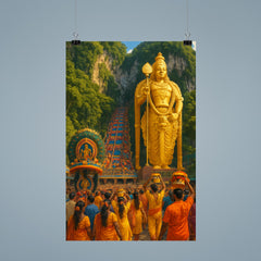 Thaipusam Batu Caves Malaysia poster 9