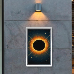 The 1919 eclipse proving relativity poster 2