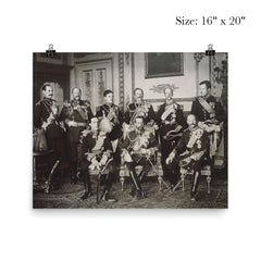 The 9 Kings of Europe at the Funeral of King Edward VII, 1910 poster 2