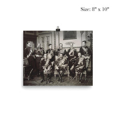 The 9 Kings of Europe at the Funeral of King Edward VII, 1910 poster 4