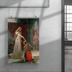 The Accolade by Edmund Leighton poster 4