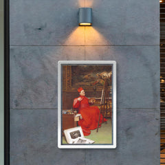 The Amateur Artist by Georges Croegaert poster 2