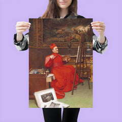 The Amateur Artist by Georges Croegaert poster 3