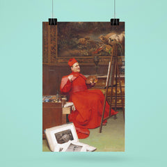 The Amateur Artist by Georges Croegaert poster 6