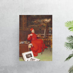 The Amateur Artist by Georges Croegaert poster 7