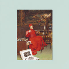 The Amateur Artist by Georges Croegaert poster 8