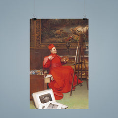 The Amateur Artist by Georges Croegaert poster 9