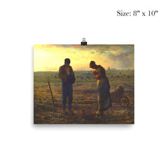 The Angelus by Jean-Francois Millet poster 4