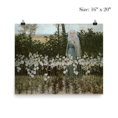 The Annunciation by George Hitchcock, 1887 poster 2