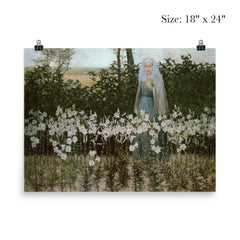 The Annunciation by George Hitchcock, 1887 poster 5