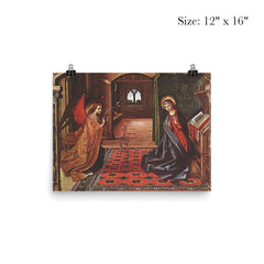 The Annunciation by Pedro Berruguete poster 3