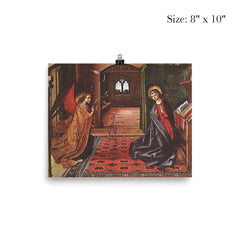 The Annunciation by Pedro Berruguete poster 4