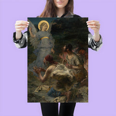 The Annunciation to the Shepherds by Jules Bastien-Lepage, 1875 poster 3