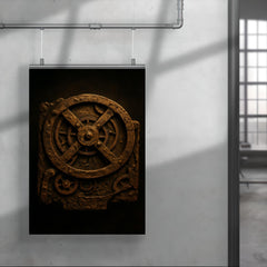 The Antikythera mechanism reconstructed in dramatic bronze poster 4