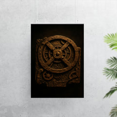 The Antikythera mechanism reconstructed in dramatic bronze poster 7