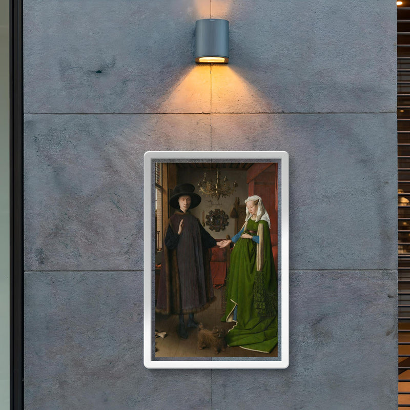 The Arnolfini Portrait by Jan van Eyck poster 2