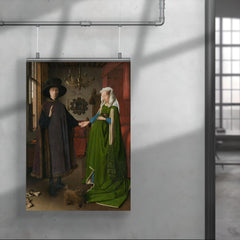 The Arnolfini Portrait by Jan van Eyck poster 4