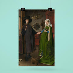 The Arnolfini Portrait by Jan van Eyck poster 6