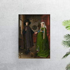 The Arnolfini Portrait by Jan van Eyck poster 7