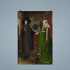 The Arnolfini Portrait by Jan van Eyck poster 9