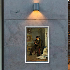 The Art Expert by Adolf von Becker poster 2