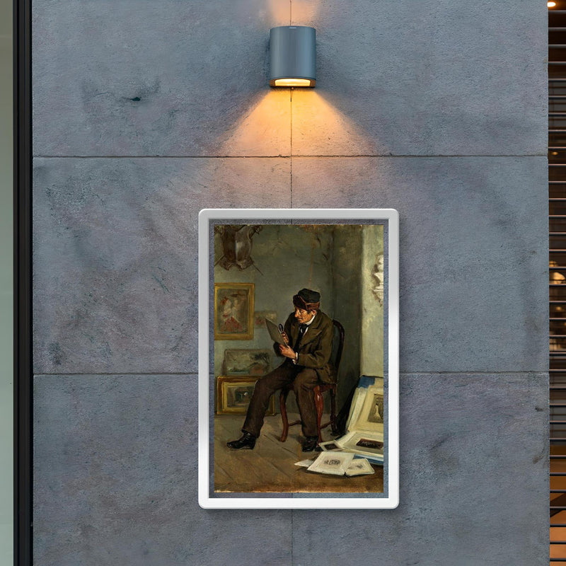 The Art Expert by Adolf von Becker poster 2