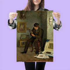 The Art Expert by Adolf von Becker poster 3