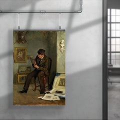 The Art Expert by Adolf von Becker poster 4