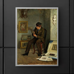 The Art Expert by Adolf von Becker poster 5