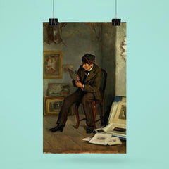 The Art Expert by Adolf von Becker poster 6