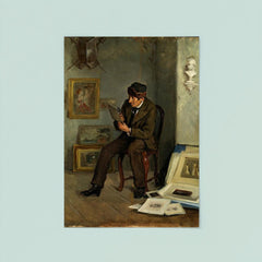 The Art Expert by Adolf von Becker poster 8