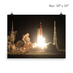 The Artemis 1 launch poster 5