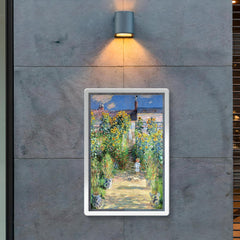 The Artist's Garden at Vétheuil by Claude Monet poster 2