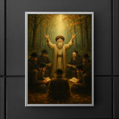 The Baal Shem Tov forest prayer circle poster 5