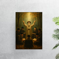 The Baal Shem Tov forest prayer circle poster 7