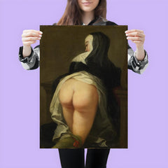 The Back Side of the Nun by Martin Van Meytens the Younger, 1731 poster 3
