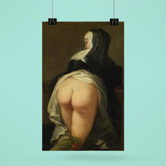 The Back Side of the Nun by Martin Van Meytens the Younger, 1731 poster 6
