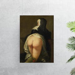 The Back Side of the Nun by Martin Van Meytens the Younger, 1731 poster 7