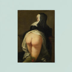 The Back Side of the Nun by Martin Van Meytens the Younger, 1731 poster 8