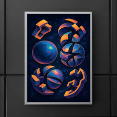 The Banach Tarski paradox illustrated with impossible spheres poster 5