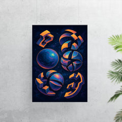The Banach Tarski paradox illustrated with impossible spheres poster 7